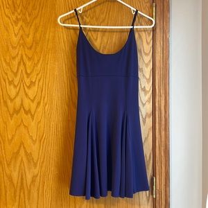 Navy blue dress